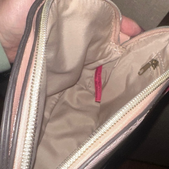 Trina by Trina Turk Pink and Coral Crossbody Bag - Picture 6 of 9